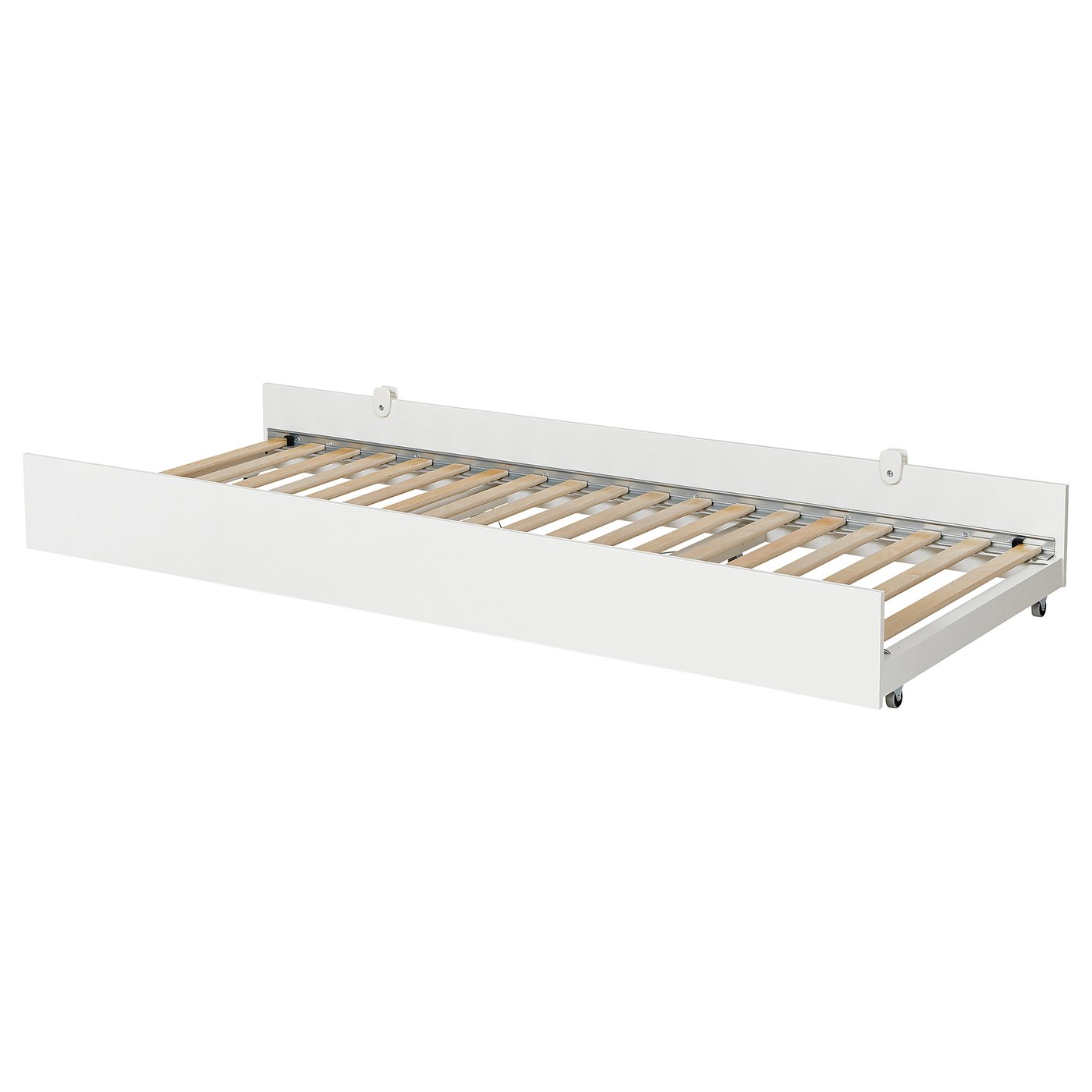 VIHALS Dnevni krevet s podkrevetom, bijela, 80x200 cm