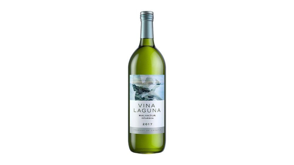 Vina laguna malvazija kvalitetno bijelo vino 1 l