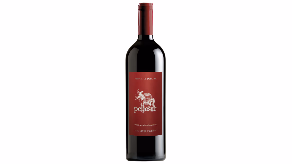 Vinarija Dingač vino kvalitetno Pelješac 1 l