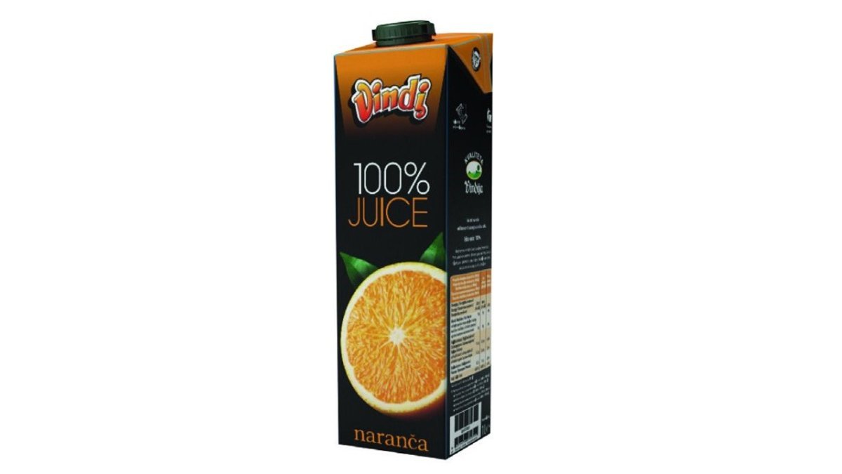 Vindi Sok Naranča 100% 1l