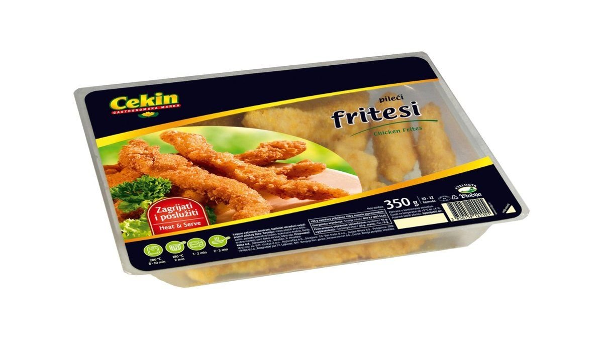 Vindija cekin pileći fritesi panirani 350 g