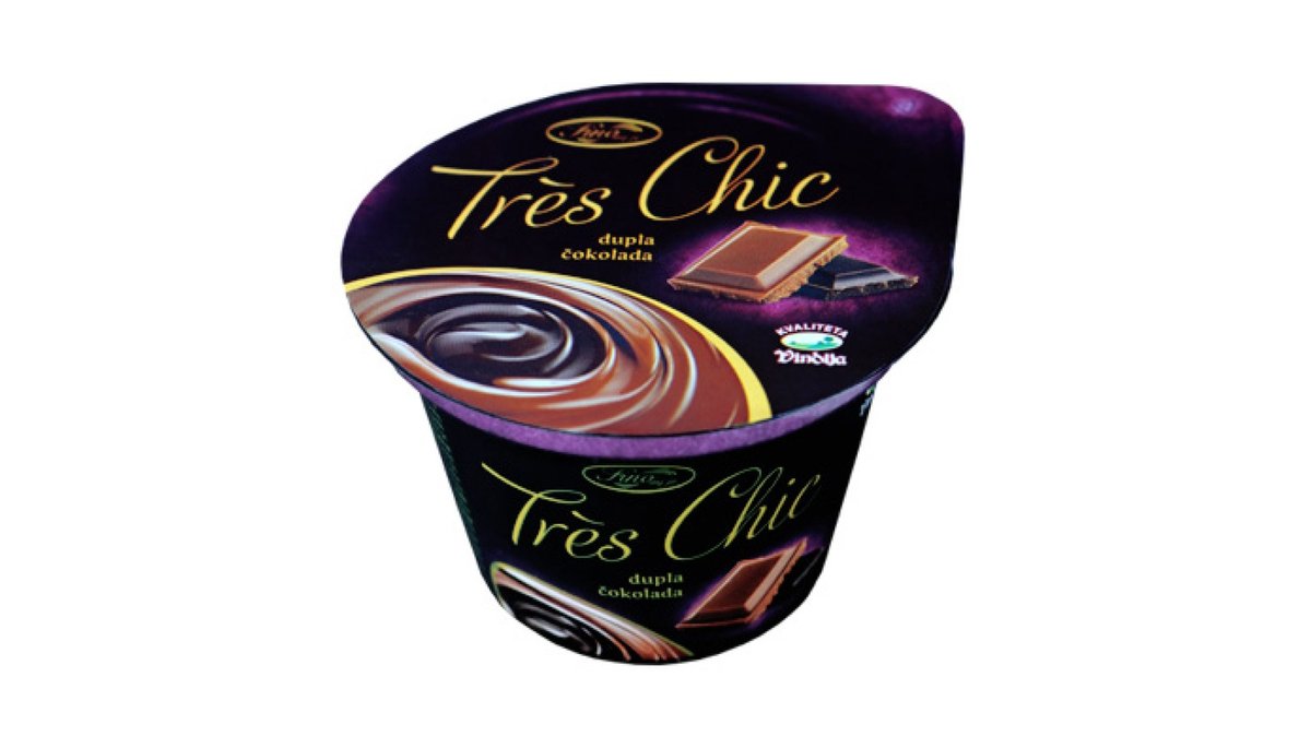 Vindija Tres Chic Puding Dupla Čokolada 200g