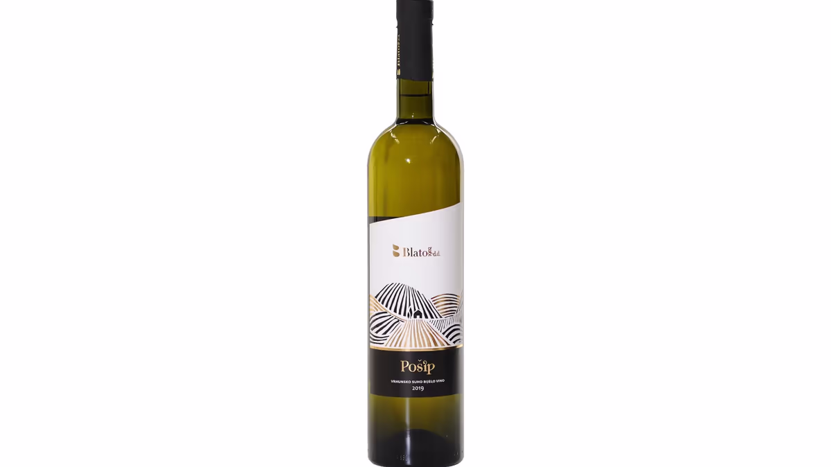 Vino kvalitetno Pošip Blato 0,75 l