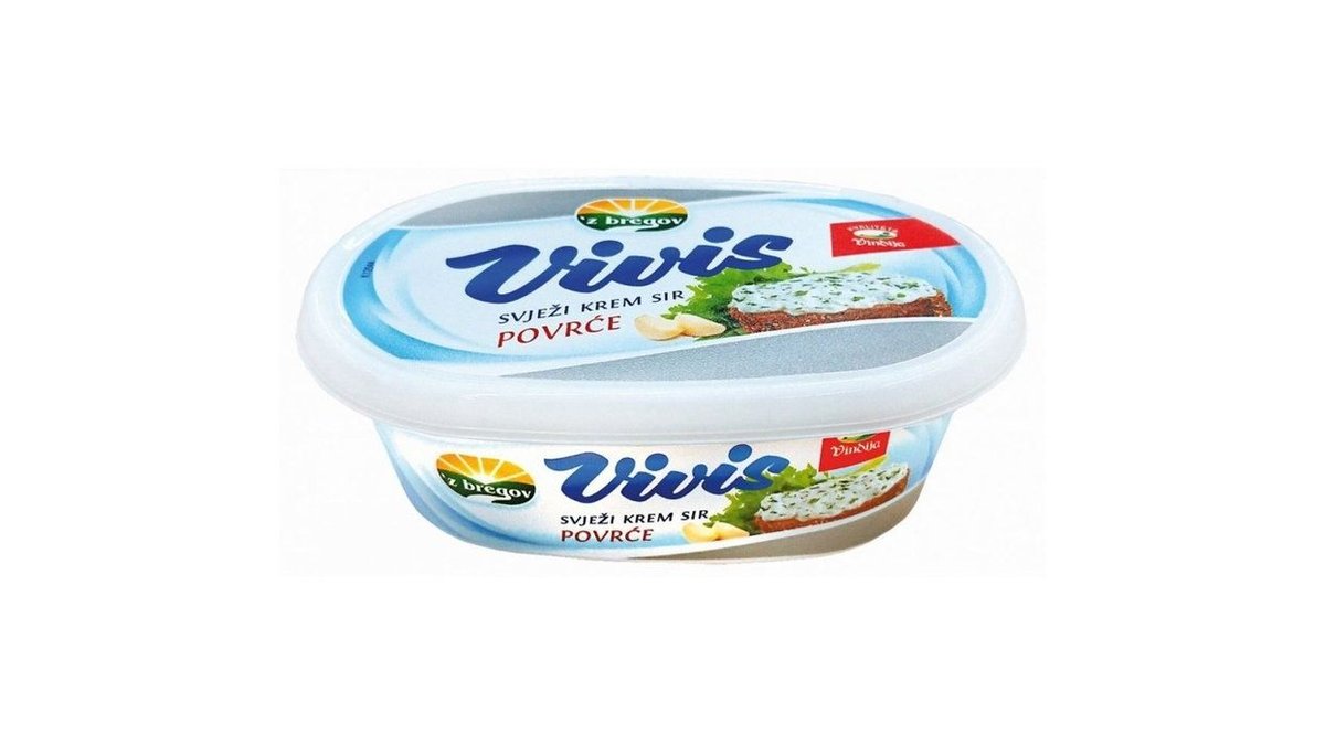 Vivis Svježi krem sir povrće 200 g