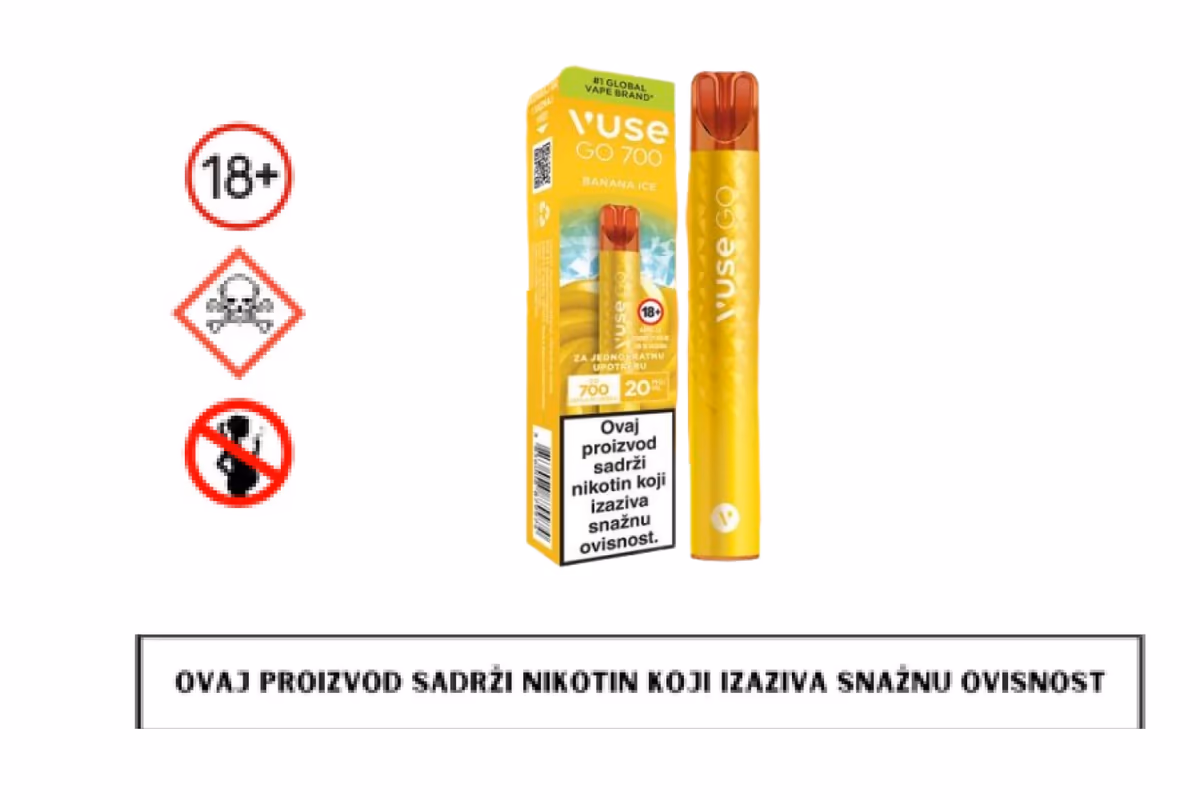 Vuse go 700 banana ice 20 mg