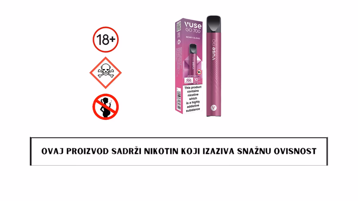 Vuse go 700 berry blend 10 mg