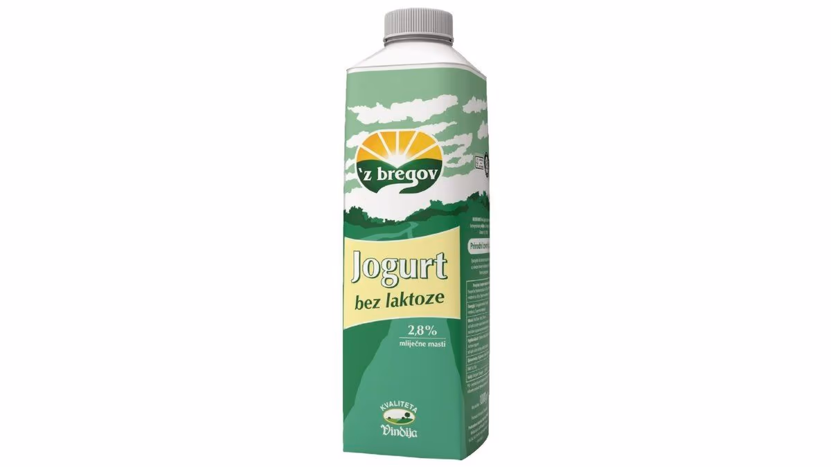 Z bregov jogurt bez laktoze 2,8% m.m. 200 g