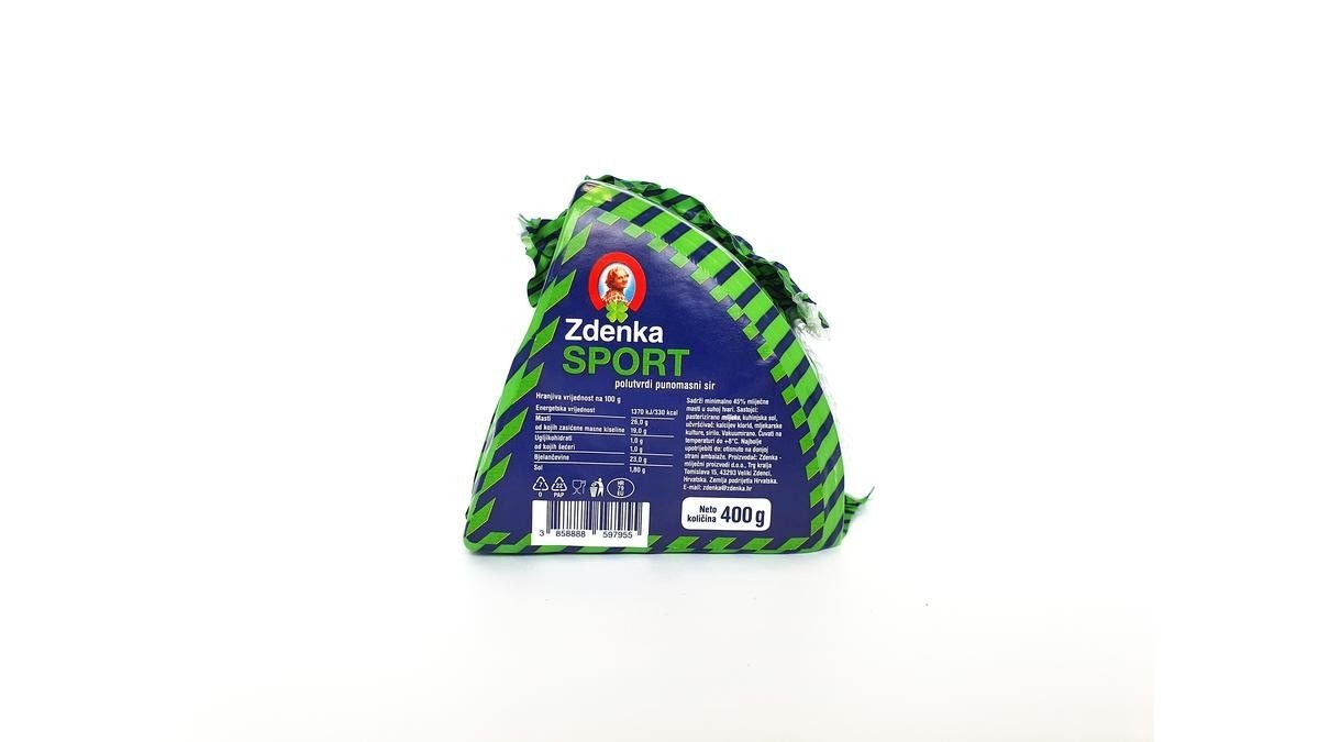 Zdenka sport sir 400 g